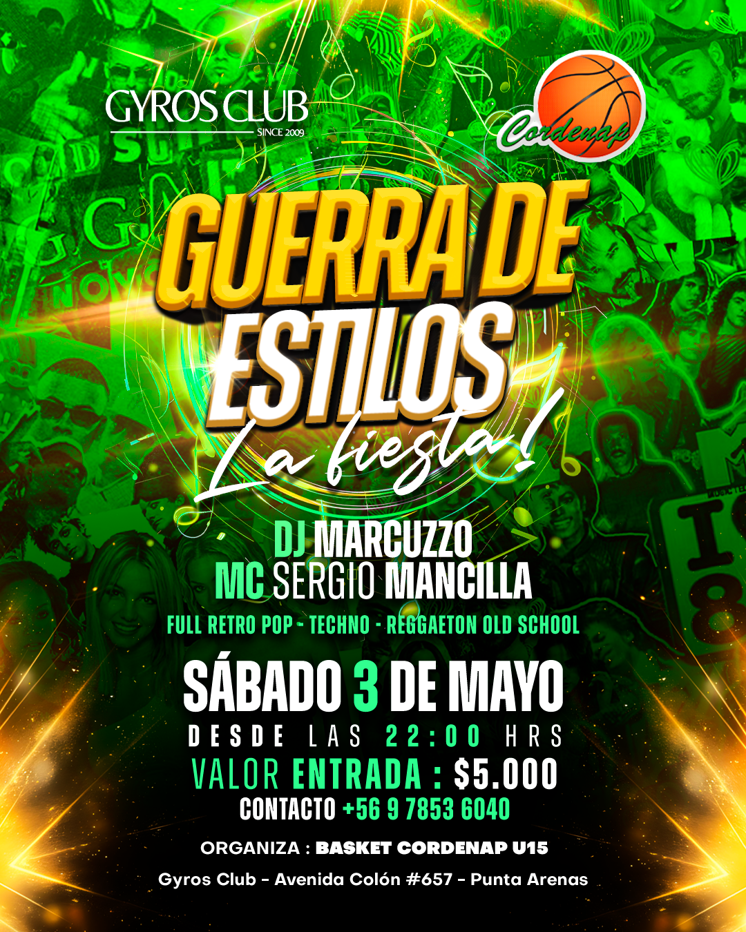 SABADO 3 MAYO